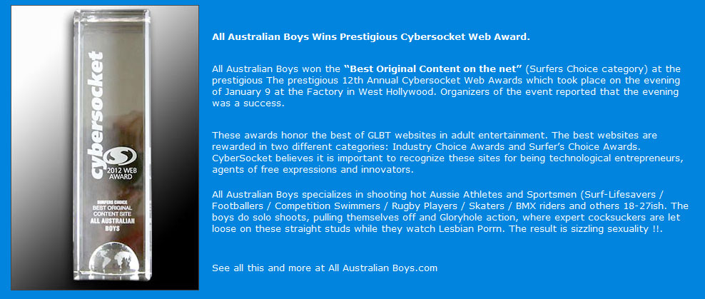 All Australian Boys Wins Cybersocket Award